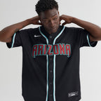 Arizona Diamondbacks Nike Fashion Replica Black Out Jersey