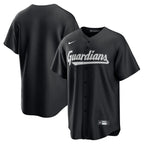 Cleveland Guardians Nike Replica Jersey - Black