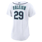 Cal Raleigh Seattle Mariners Nike Women's Home Replica Jersey - White