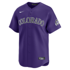 Colorado Rockies Nike Alternate Limited Jersey - Purple