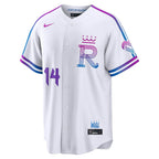 Jac Caglianone Kansas City Royals Nike 2026 City Connect Stadium Jersey - White