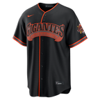 Jung Hoo Lee San Francisco Giants Nike Alternate Stadium Jersey - Black