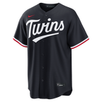 Minnesota Twins Nike Alternate Replica Jersey - Navy