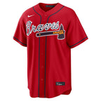 Ronald Acuña Jr. Atlanta Braves Nike Road Replica Jersey - Gray