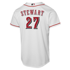 Sal Stewart Cincinnati Reds Nike Youth Home Replica Player Jersey - White