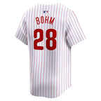 Alec Bohm Philadelphia Phillies Nike Home Limited Player Jersey - White