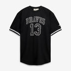 Ronald Acuña Jr. Atlanta Braves Fanatics Big & Tall Heavyweight Mesh Jersey - Black/White
