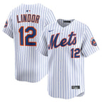 Francisco Lindor New York Mets Nike Home Limited Jersey - White