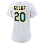 Zack Gelof Athletics Nike Women's Home Replica Player Jersey - White
