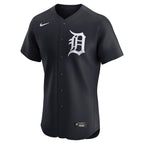 Detroit Tigers Nike Alternate 2 Elite Jersey - Navy
