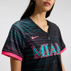 Miami Marlins Nike Women's 2025 City Connect Limited Jersey - Black