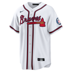 Andruw Jones Atlanta Braves Nike Home Replica 2026 Hall of Fame Patch Jersey - White