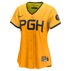 Pittsburgh Pirates Nike Women's City Connect Limited Jersey - Gold