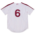 Jimmy Rollins Philadelphia Phillies Mitchell & Ness 2003 Cooperstown Collection Authentic Jersey - White