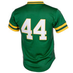 Reggie Jackson Athletics Mitchell & Ness Authentic Batting Practice Jersey - Green
