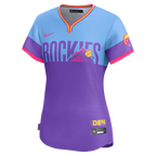 Colorado Rockies Nike Women's 2025 City Connect Limited Jersey - Purple/Light Blue