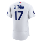 Shohei Ohtani Los Angeles Dodgers Nike Home Authentic Sponsor Patch Jersey - White