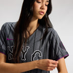 New York Mets Nike Women's City Connect Limited Jersey - Gray