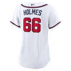 Grant Holmes Atlanta Braves Nike Women's Home Replica Jersey - White
