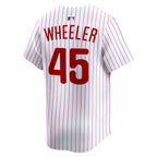 Zack Wheeler Philadelphia Phillies Nike Home Limited Player Jersey - White