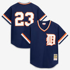 Kirk Gibson Detroit Tigers Mitchell & Ness Authentic Batting Practice Jersey - Navy