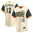 Dylan Beavers Baltimore Orioles Nike 2026 City Connect Stadium Jersey - Cream