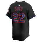 Juan Soto New York Mets Nike Alternate Limited Player Jersey - Black