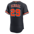 Tarik Skubal Detroit Tigers Nike Alternate MLB Awards Authentic Jersey - Navy