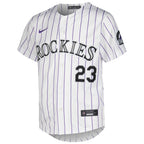 Kris Bryant Colorado Rockies Nike Youth Alternate Limited Player Jersey - Purple