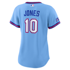 Chipper Jones Atlanta Braves Nike Women's 2026 City Connect Stadium Jersey - Powder Blue