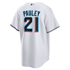 Graham Pauley Miami Marlins Nike Home Replica Jersey - White