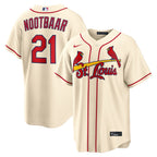 Lars Nootbaar St. Louis Cardinals Nike Alternate Replica Jersey - Cream
