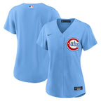 Chicago Cubs Nike Women's Alternate Replica Jersey - Light Blue