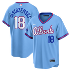 Mike Yastrzemski Atlanta Braves Nike 2026 City Connect Stadium Jersey - Powder Blue