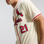 Lars Nootbaar St. Louis Cardinals Nike Alternate 2 Limited Jersey - Cream