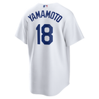 Yoshinobu Yamamoto Los Angeles Dodgers Nike Home Replica Jersey - White