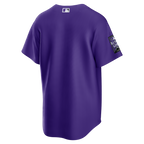 Colorado Rockies Nike Alternate Replica Team Jersey - Purple