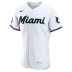 Miami Marlins Nike Home Authentic Jersey - White