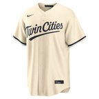 Minnesota Twins Nike Alternate Replica Jersey - Cream