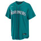 Cal Raleigh Seattle Mariners Nike Alternate Replica Jersey - Teal