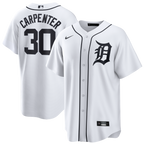 Kerry Carpenter Detroit Tigers Nike Home Replica Jersey - White