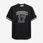 Shohei Ohtani Los Angeles Dodgers Fanatics Big & Tall Heavyweight Mesh Jersey - Black/White