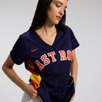 Jose Altuve Houston Astros Nike Women's Alternate Replica Player Jersey - Navy