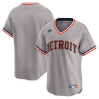 Detroit Tigers Nike Cooperstown Collection Limited Jersey - Gray