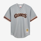 Will Clark San Francisco Giants Mitchell & Ness Authentic Batting Practice Jersey - Gray