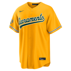 Brent Rooker Athletics Nike Alternate Stadium Jersey - Gold