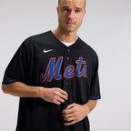 Starling Marte New York Mets Nike Alternate Replica Jersey - Black