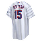 Carlos Beltran New York Mets Nike Home Replica 2026 Hall of Fame Patch Jersey - White
