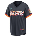 San Diego Padres Nike 2026 City Connect Stadium Jersey - Obsidian