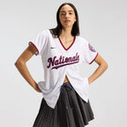 CJ Abrams Washington Nationals Nike Women's Home Replica Player Jersey - White